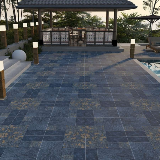 Rustic Metal Blue