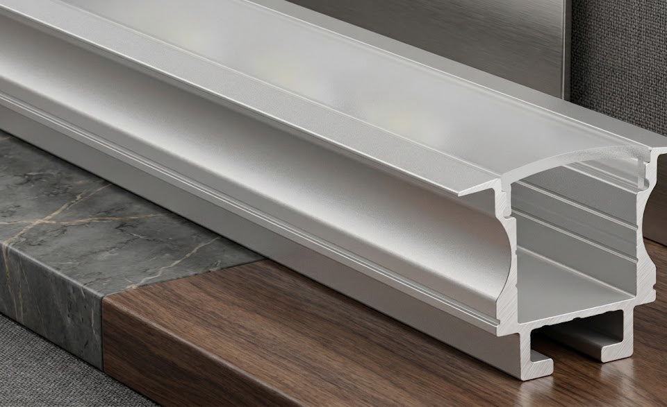 1720 LED Concealed Aluminium Profile