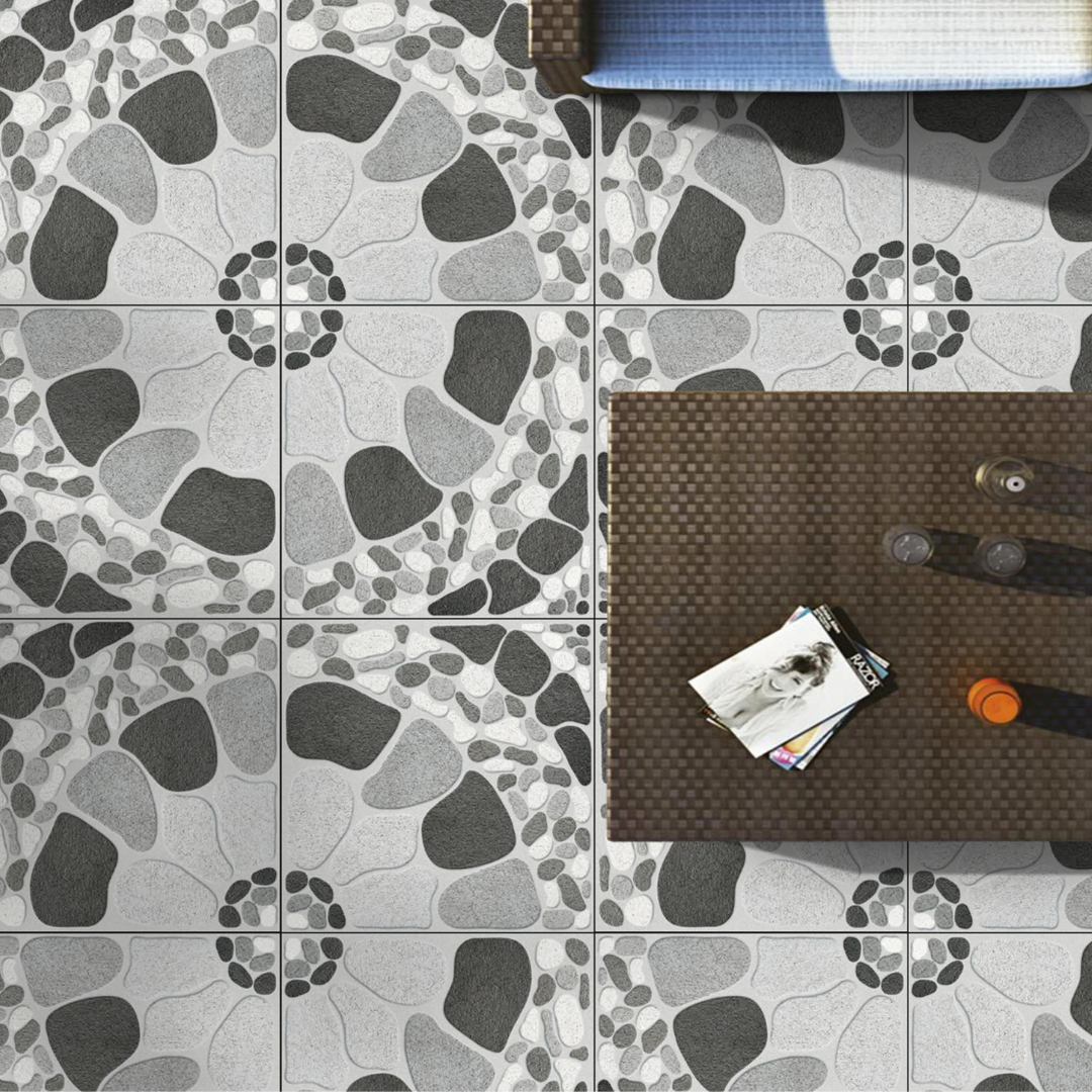 Radial Stone Gris