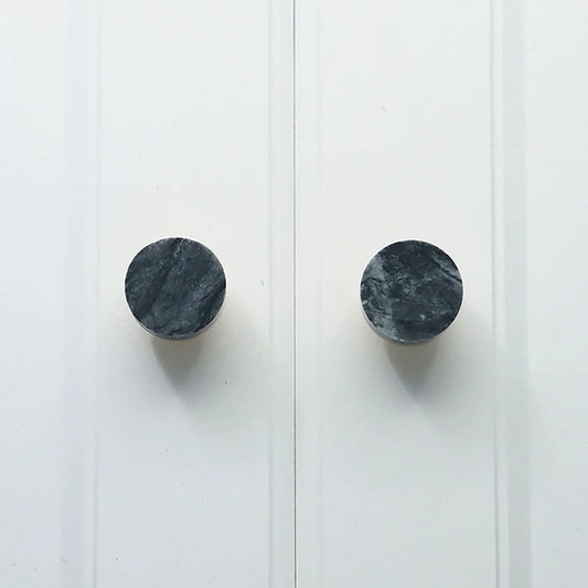 Karish Marble & Brass Knobs Luxury Finish