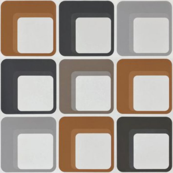 Retro Soft Square Grid