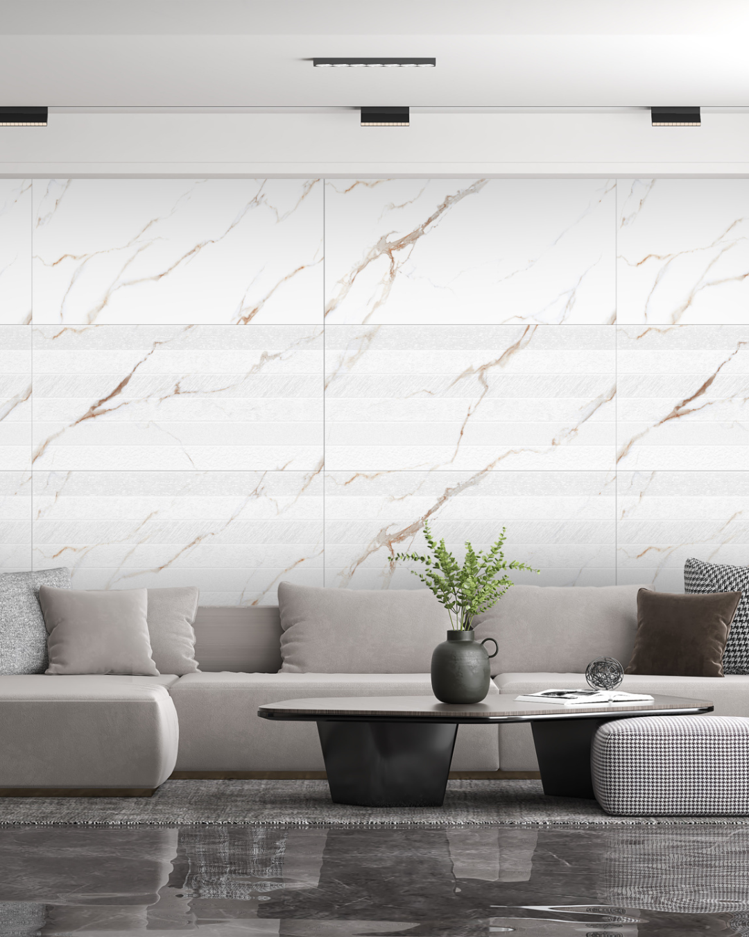 Seychelles Statuario Decor