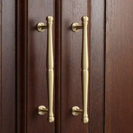 Nishilia Tapered Brass Cabinet Handle Collection