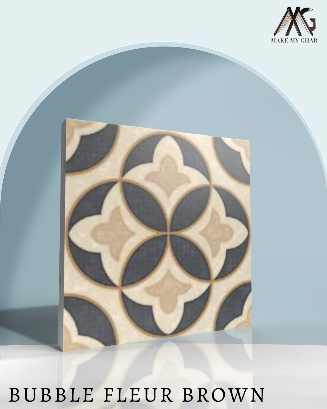 Bubble Fleur Brown