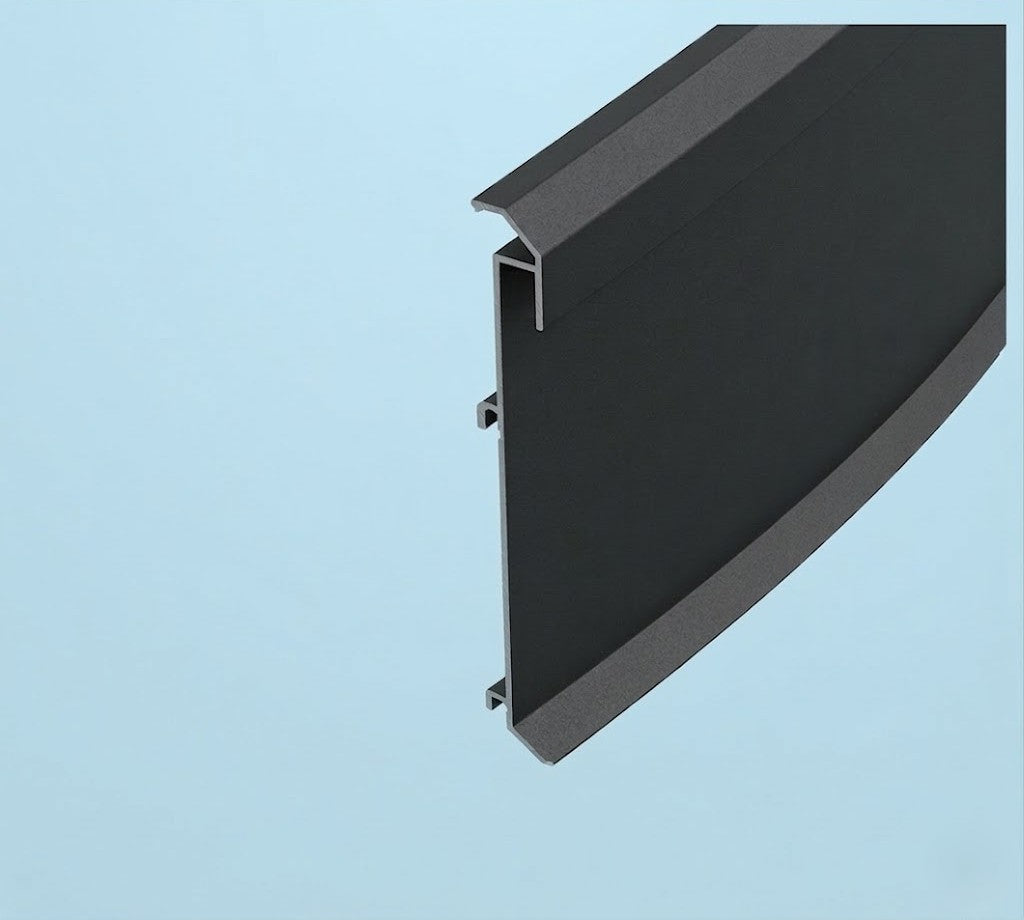 Base 0380 LED Aluminium Skirting Profile