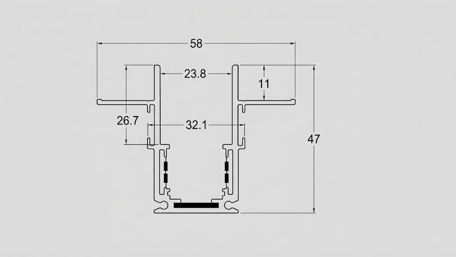 Eco Deep Recessed Trimless