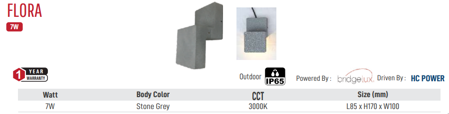 Flora LED Outdoor Light
