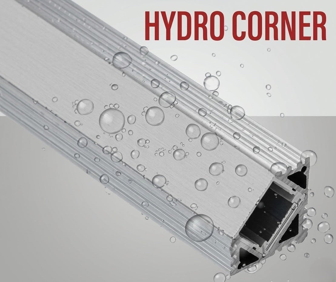 HYDRO CORNER PROFILE LED ALUMINIUM PROFILE HYDRO SERIES