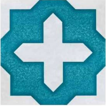 Moroccon Star Blue