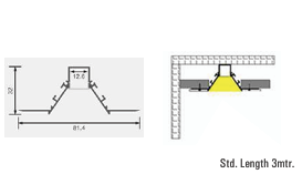 Ambi 1232 LED Aluminium Profile