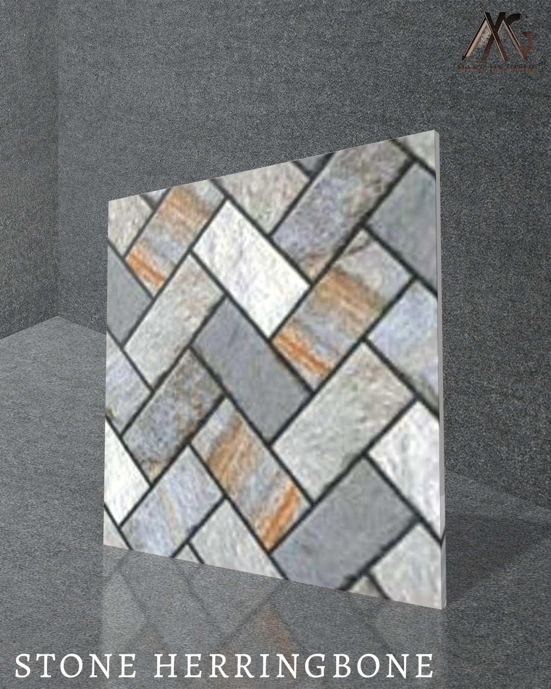 Stone Herringbone