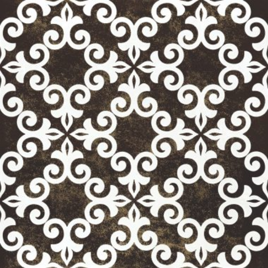 Traditional Damask Scroll