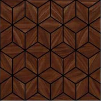 Teak Grid Stack