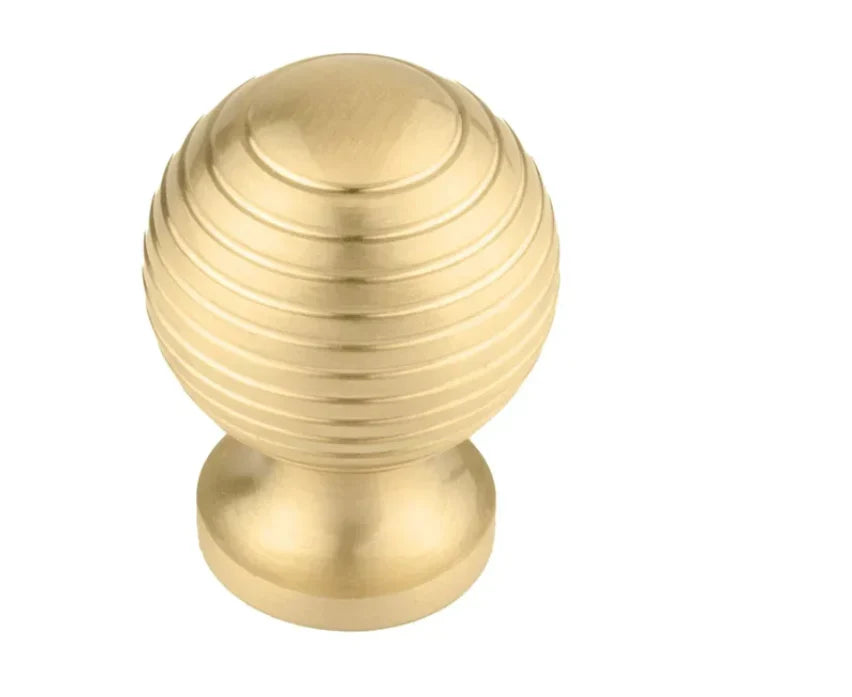 Alexander & Wicks Brass Knob Luxury Brushed Finish
