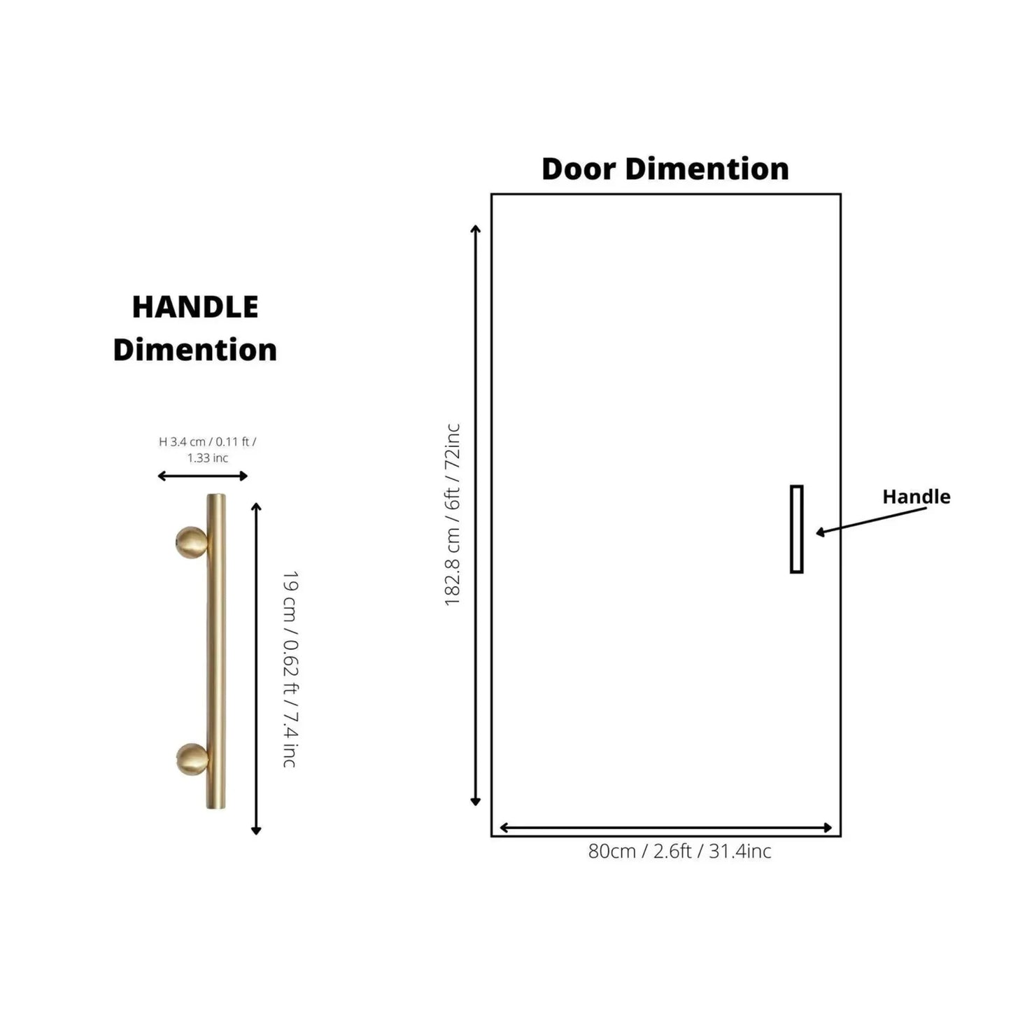Goblet Solid Brass Cabinet Handle Collection