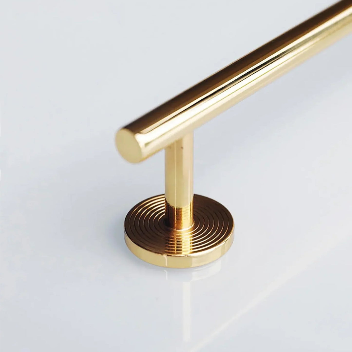 Minimalist Brass Concentric Ring Handles