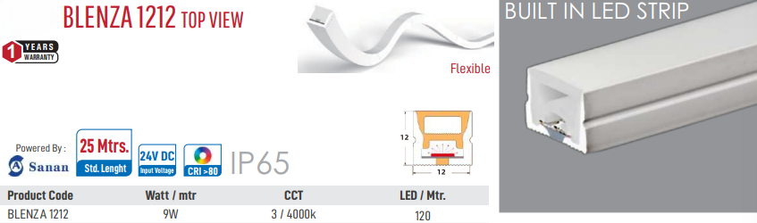 Blenza 1212 LED Strip lights