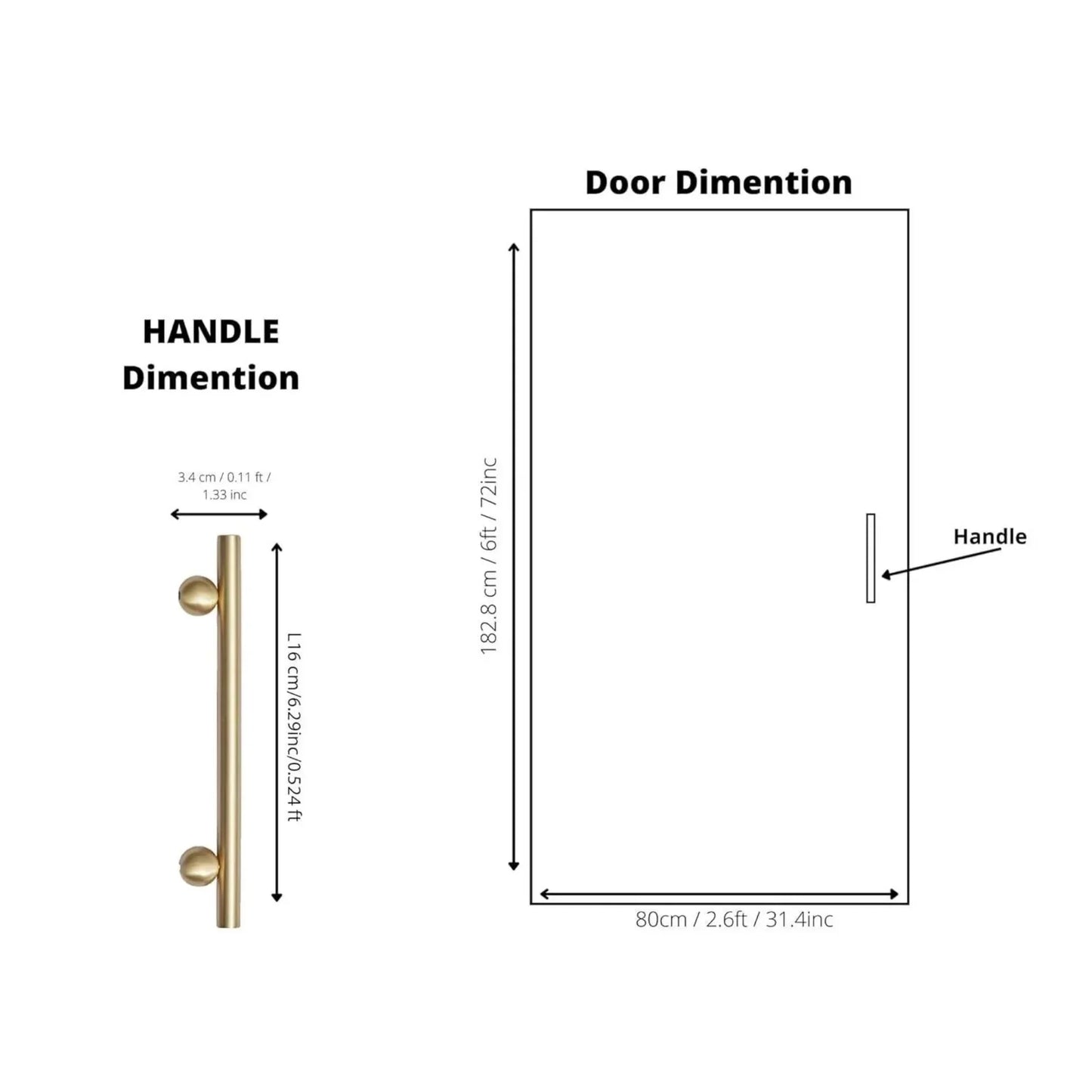 Goblet Solid Brass Cabinet Handle Collection