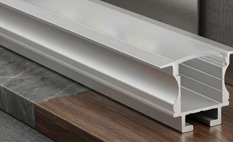 1720 LED Concealed Aluminium Profile