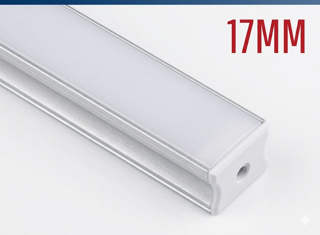 Deep Surface LED Aluminium Profile 17mm