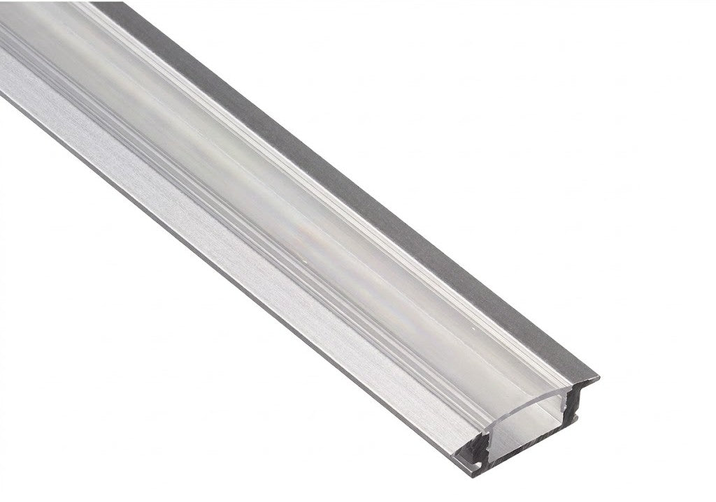 17MM Heavy Concealed / Surface Clear Diffuser Aluminium Profile