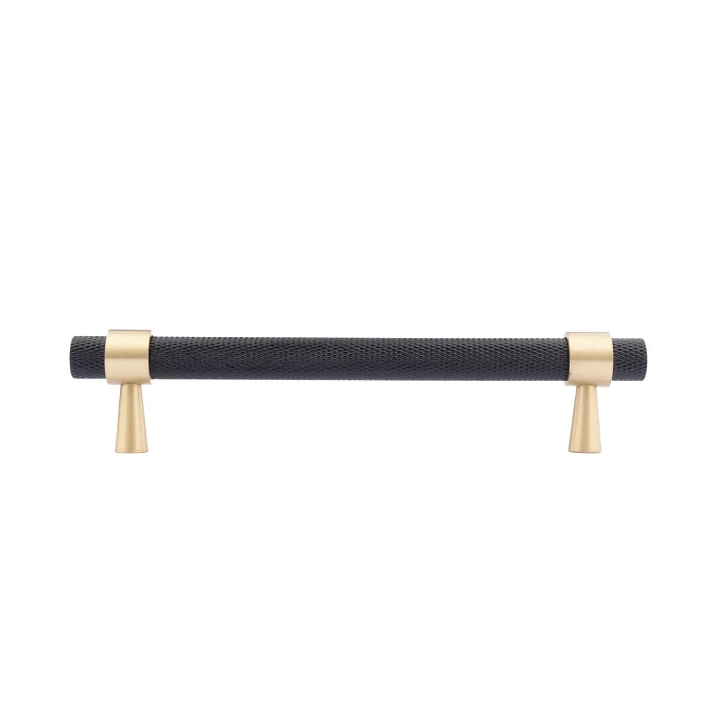 Knurled Black and Gold T-Bar Handle Collection