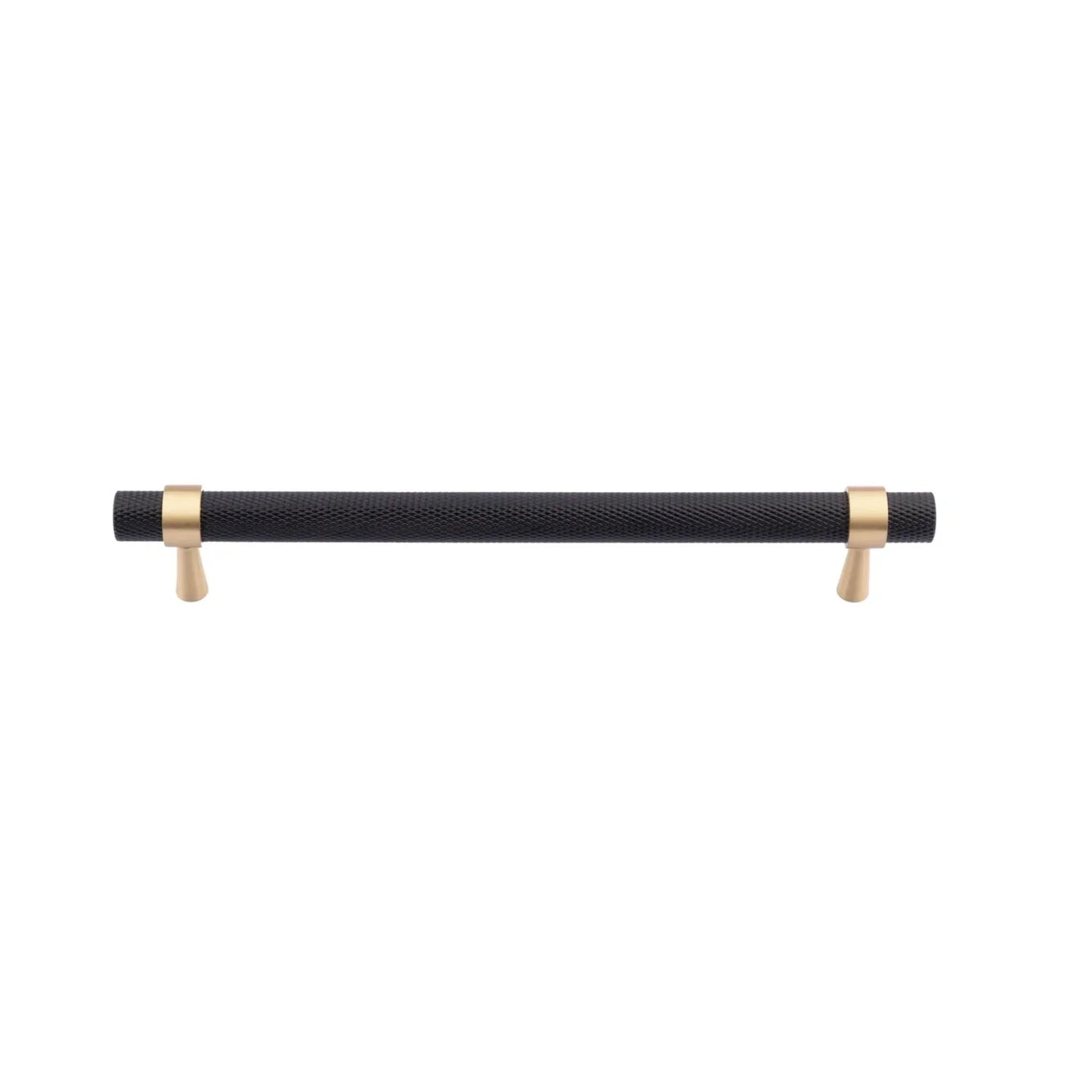 Knurled Black and Gold T-Bar Handle Collection