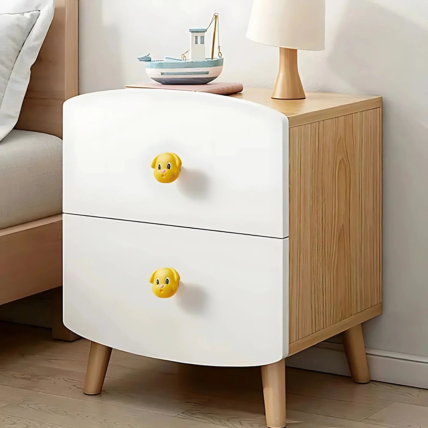 Soft-Touch Puppy Silicone Cabinet Knob