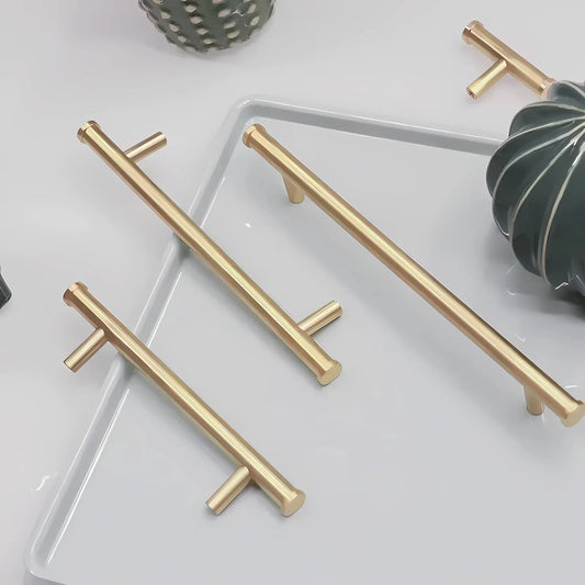 Euro Bar Solid Brass Cabinet Pull Collection