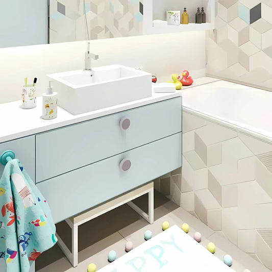 Soft-Touch Silicone & ABS Cabinet Knob