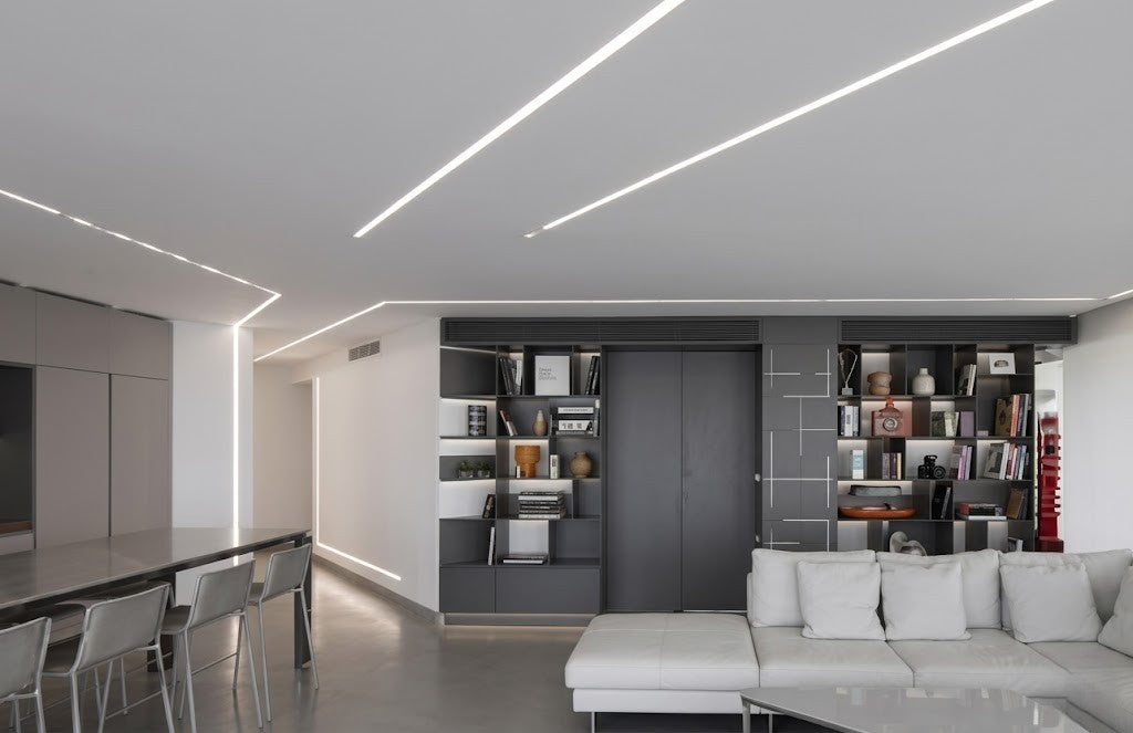 LED Aluminium Profile 25mm Heavy (Concealed)