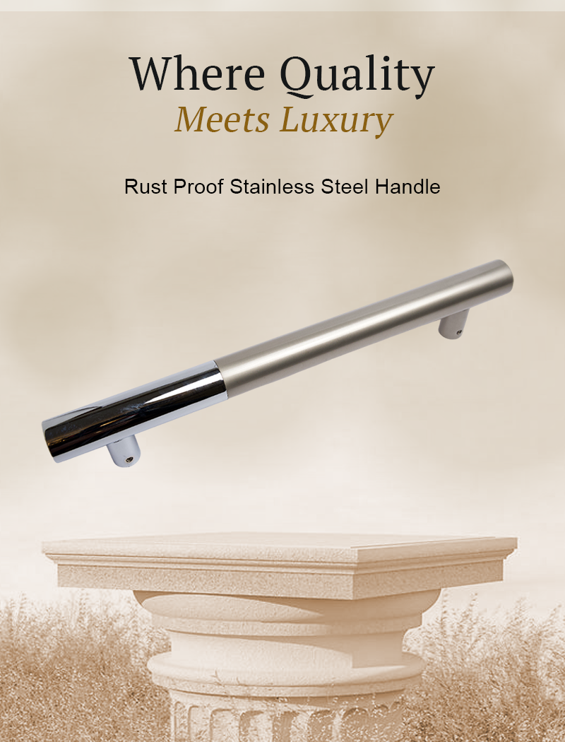 AH 1727 Door Handle 2Tone Classic