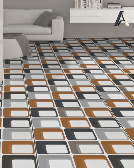 Retro Soft Square Grid