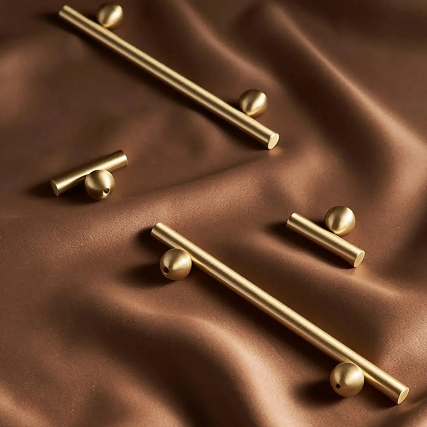 Goblet Solid Brass Cabinet Handle Collection
