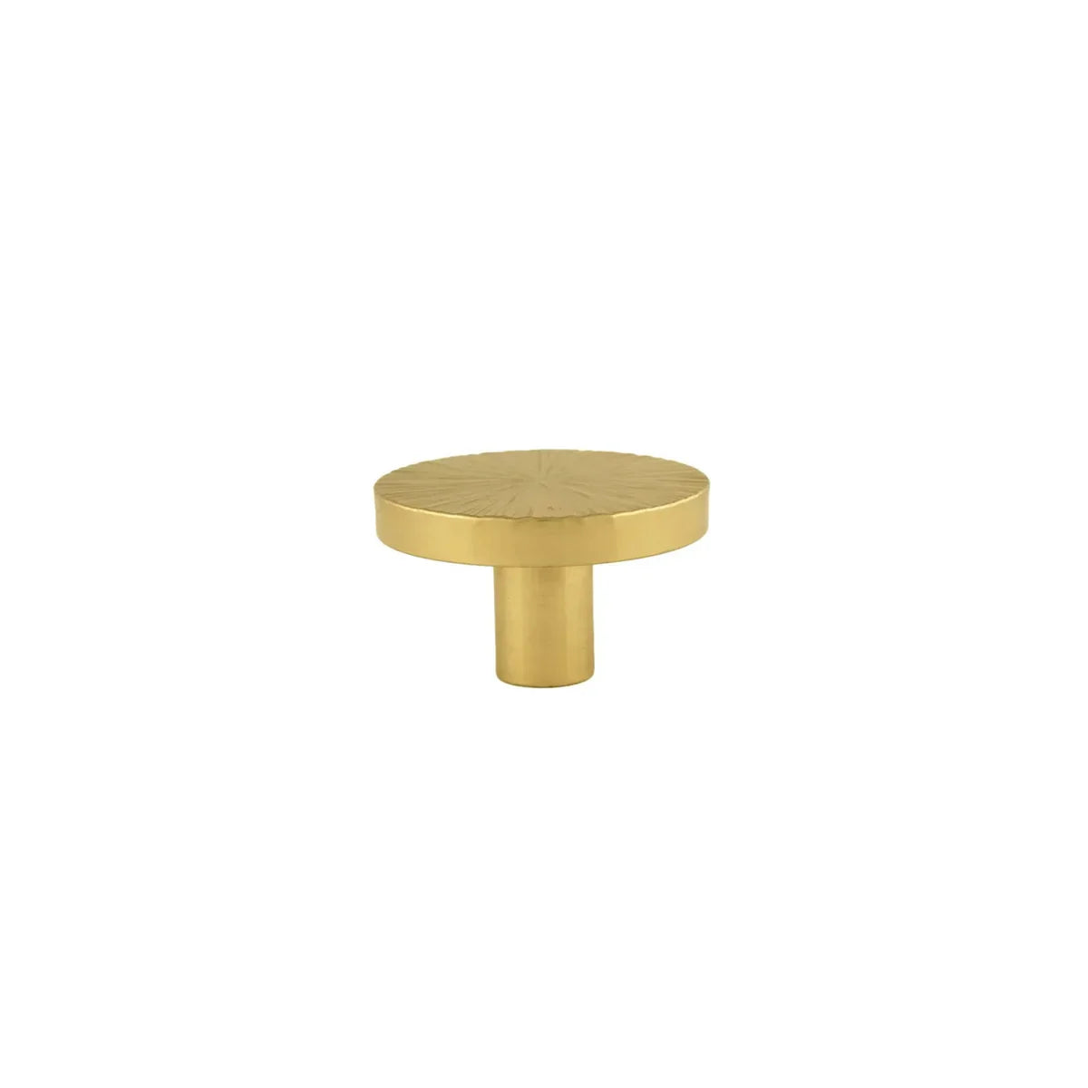 Hammered Brass Half-Circle Pulls (Pair)