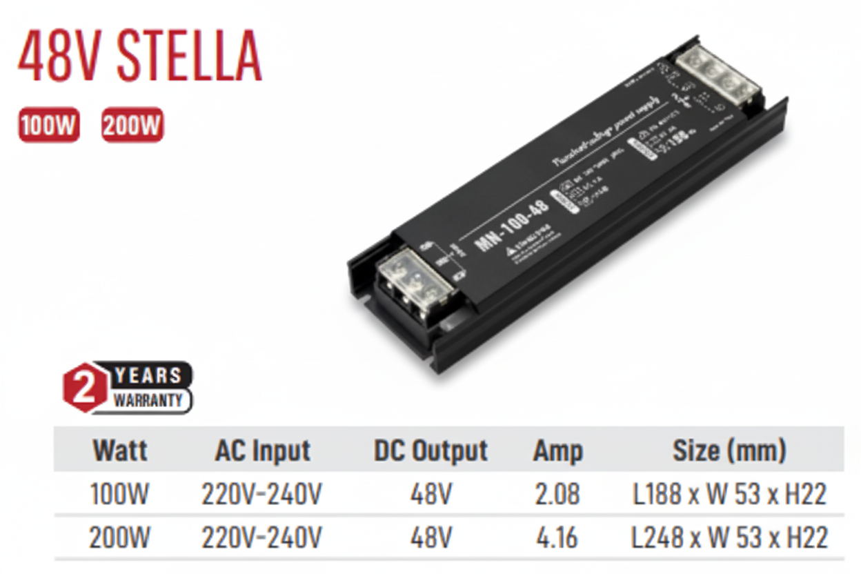 48V Stella LED Power Supply