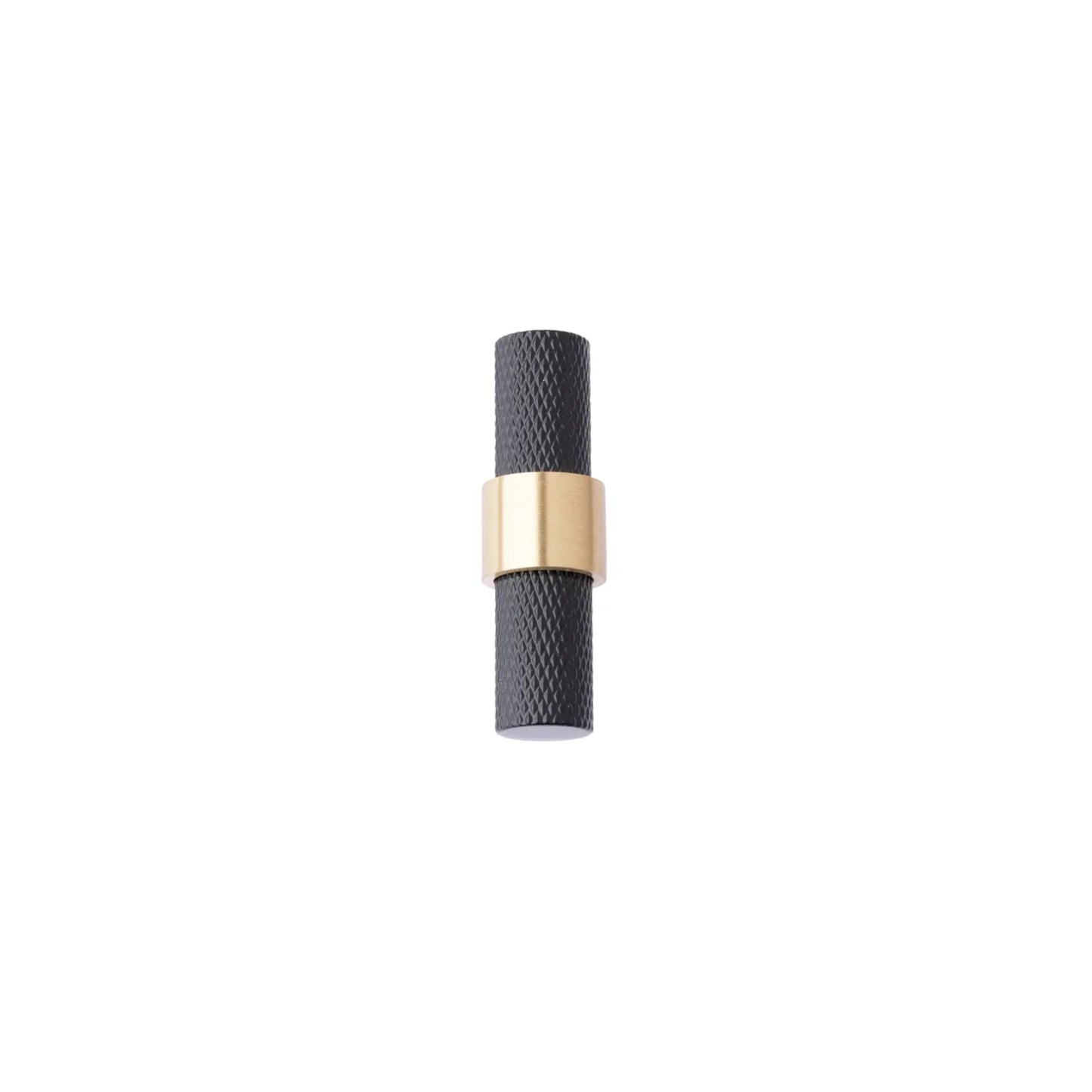 Knurled Black and Gold T-Bar Handle Collection