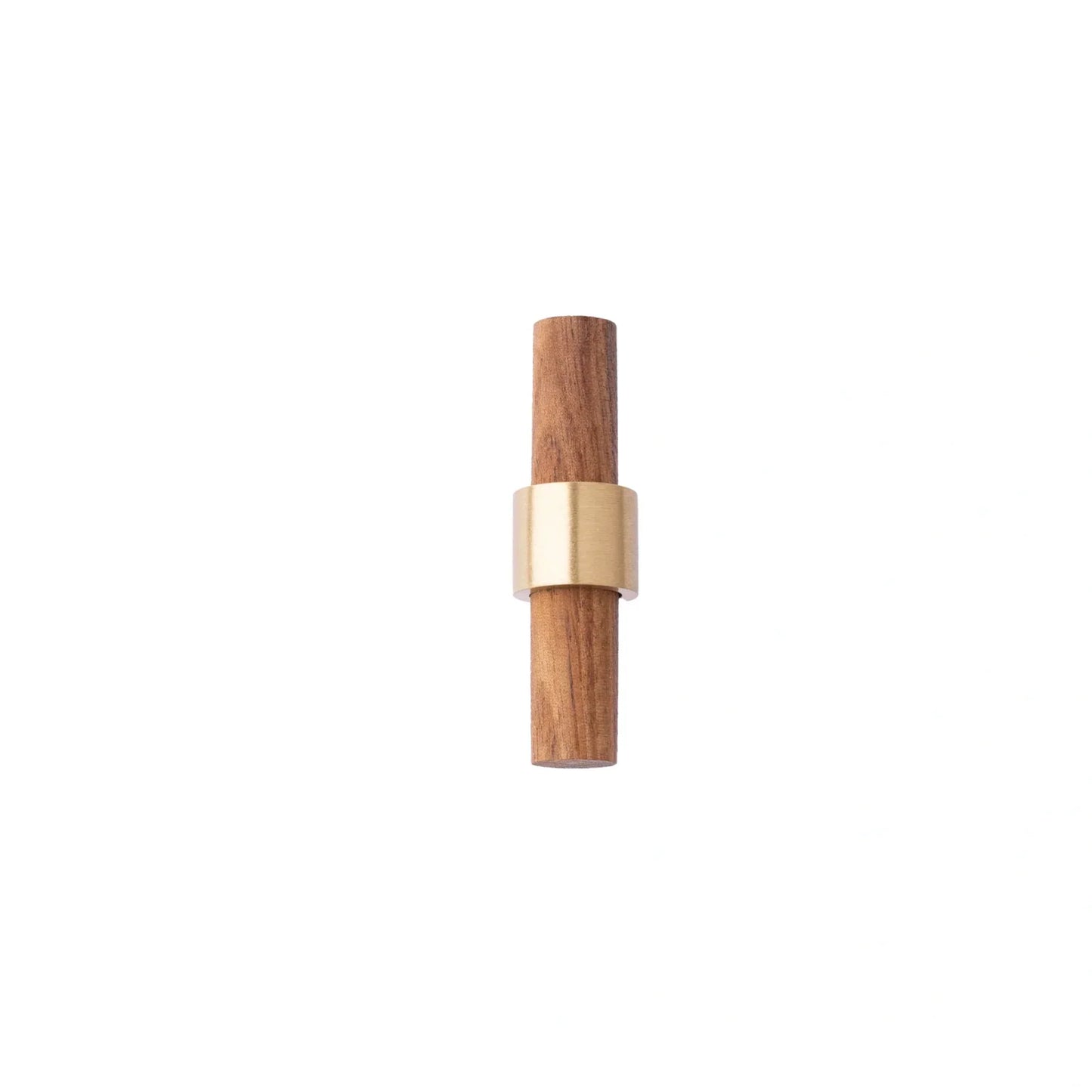 Walnut & Brass T-Bar Handle Collection