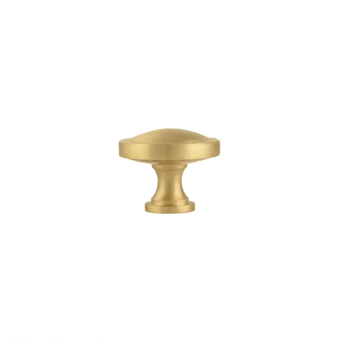Krisha Brushed Brass Round Knob