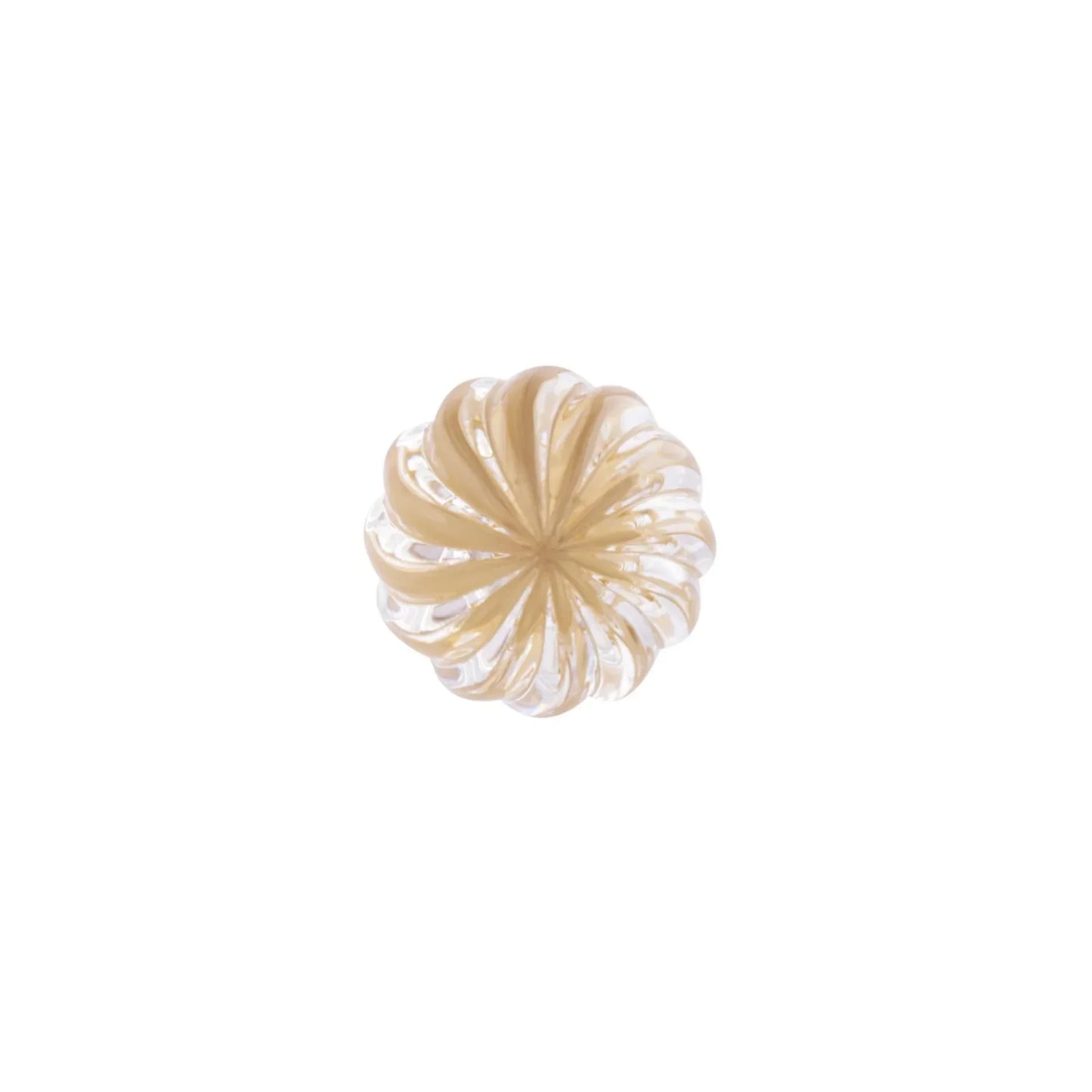 Fluted and Smooth Crystal Drawer Pulls