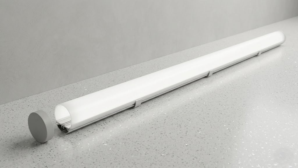 6060 LED Aluminium Round Profile