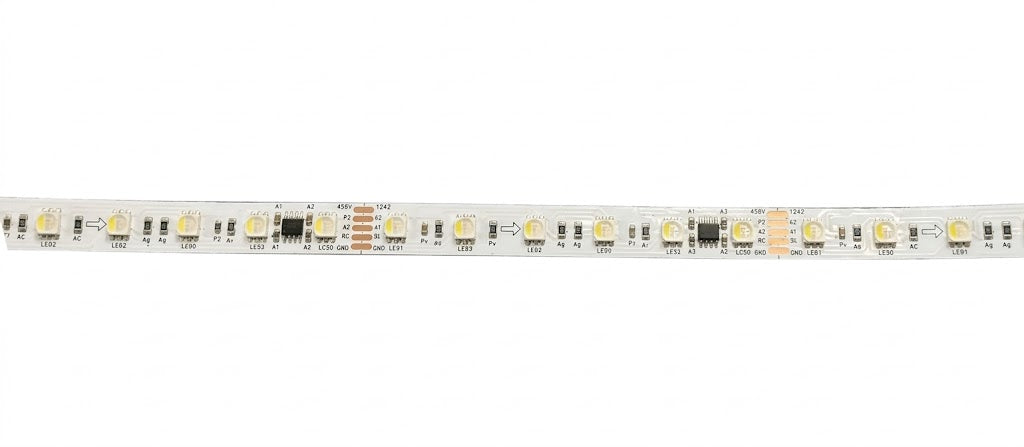 Enso 24V 60 LED RGB+WW DMX 512 Strip Light