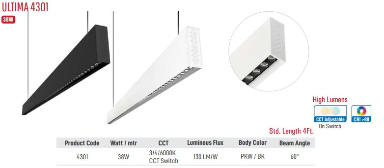 Ultima 4301 Linear Lighting