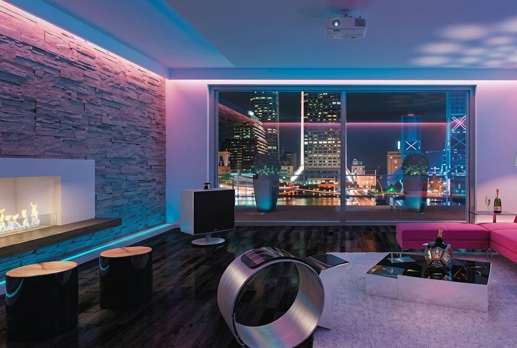7535 (DEEP) CONCEALED LED  ALUMINIUM PROFILE