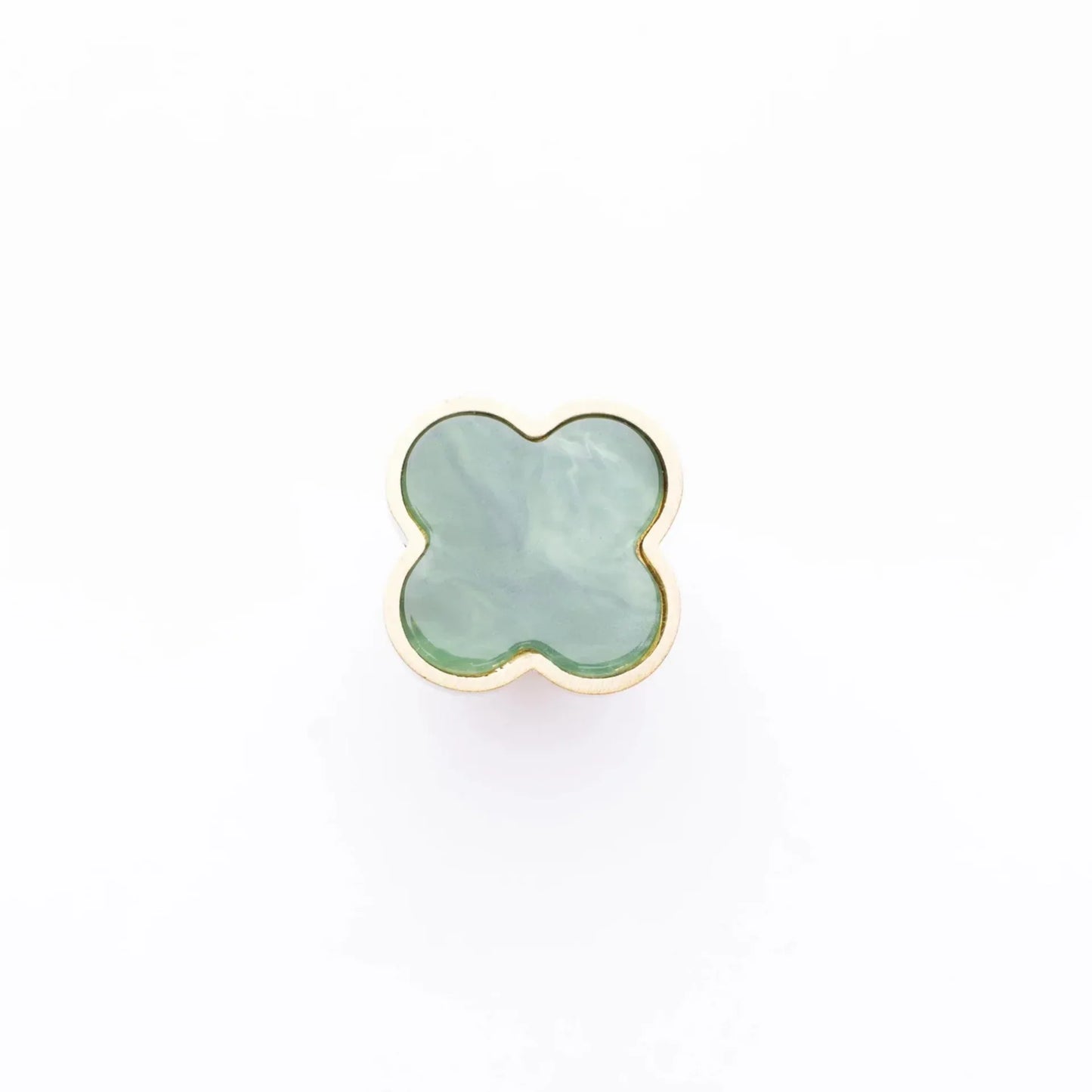 Clover Brass Cabinet Knob Collection