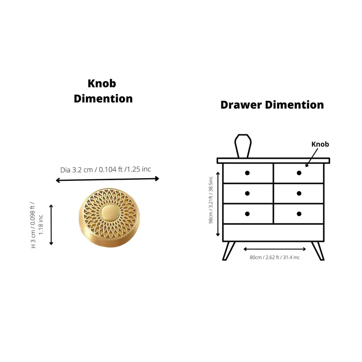 Mahi Amerock Polished Brass Lattice