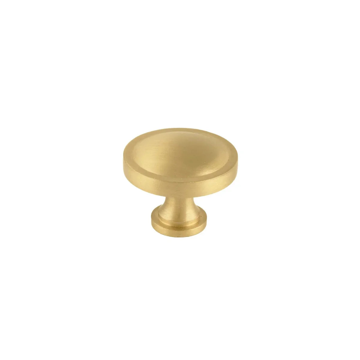 Krisha Brushed Brass Round Knob