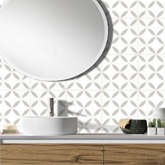 Thyme Pattern Grey