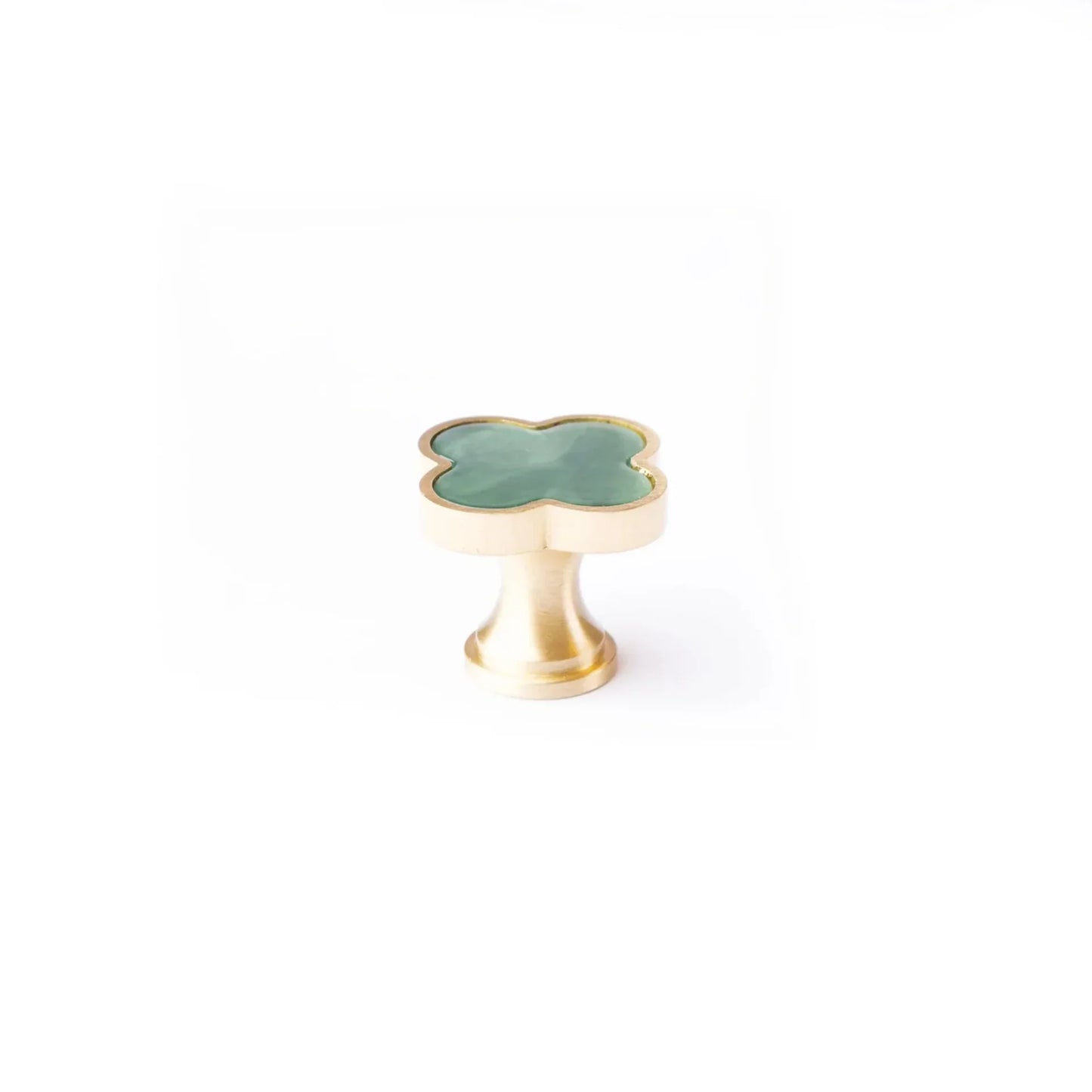 Clover Brass Cabinet Knob Collection