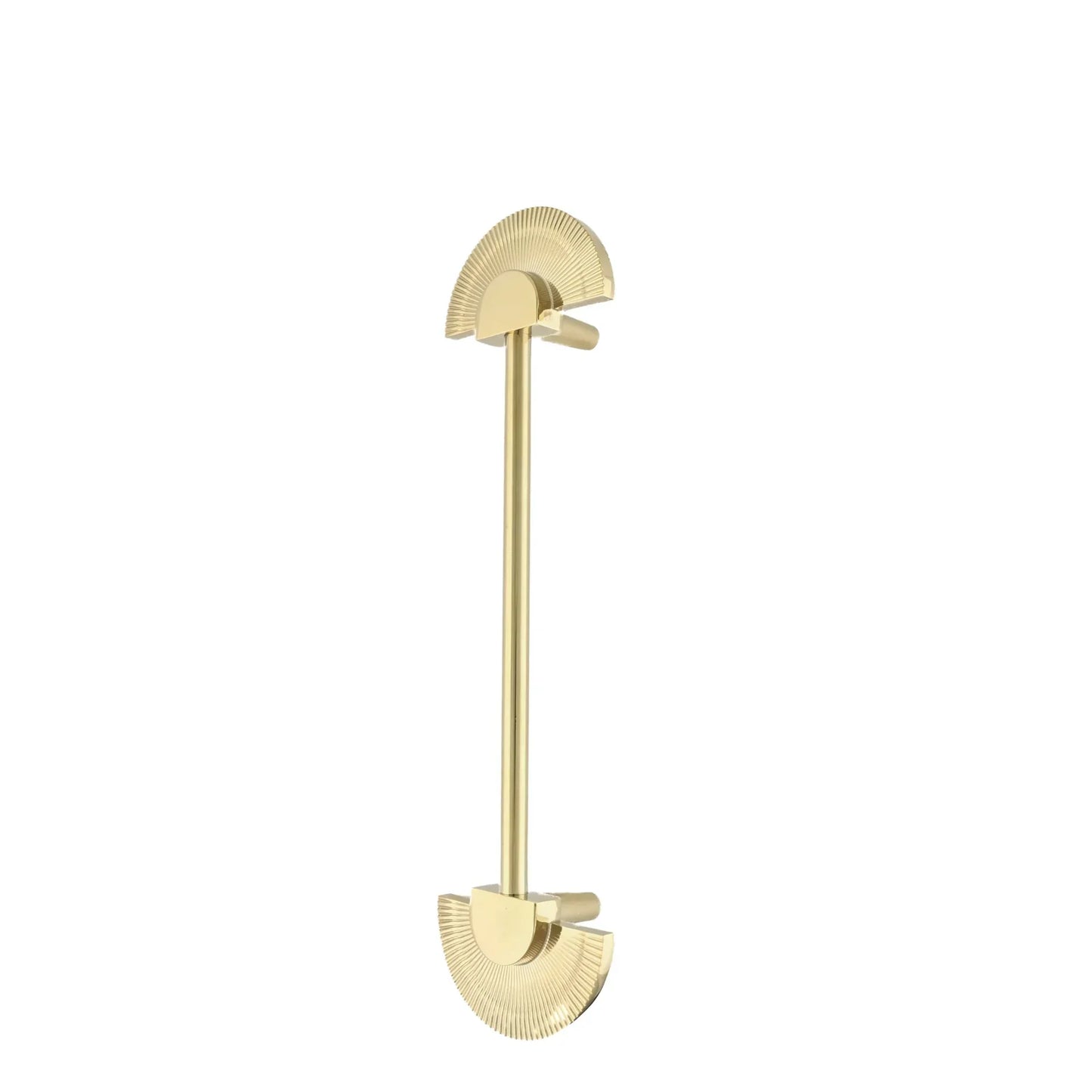 Scalloped Brass Fan Handle Collection